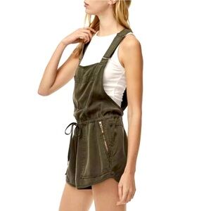 Aritzia Wilfred free romper in army green